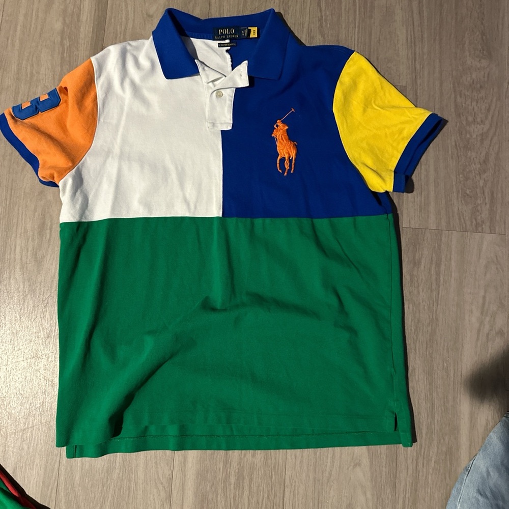 Polo by Ralph Lauren men’s Multicolor Polo Shirt